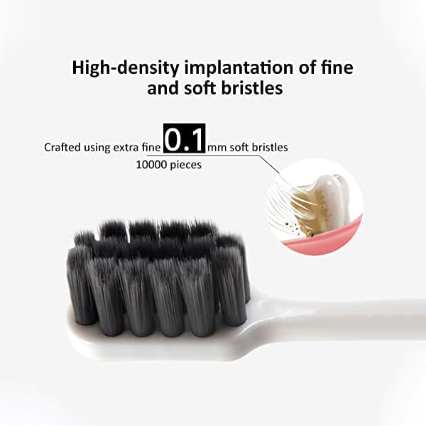 fine soft bristles