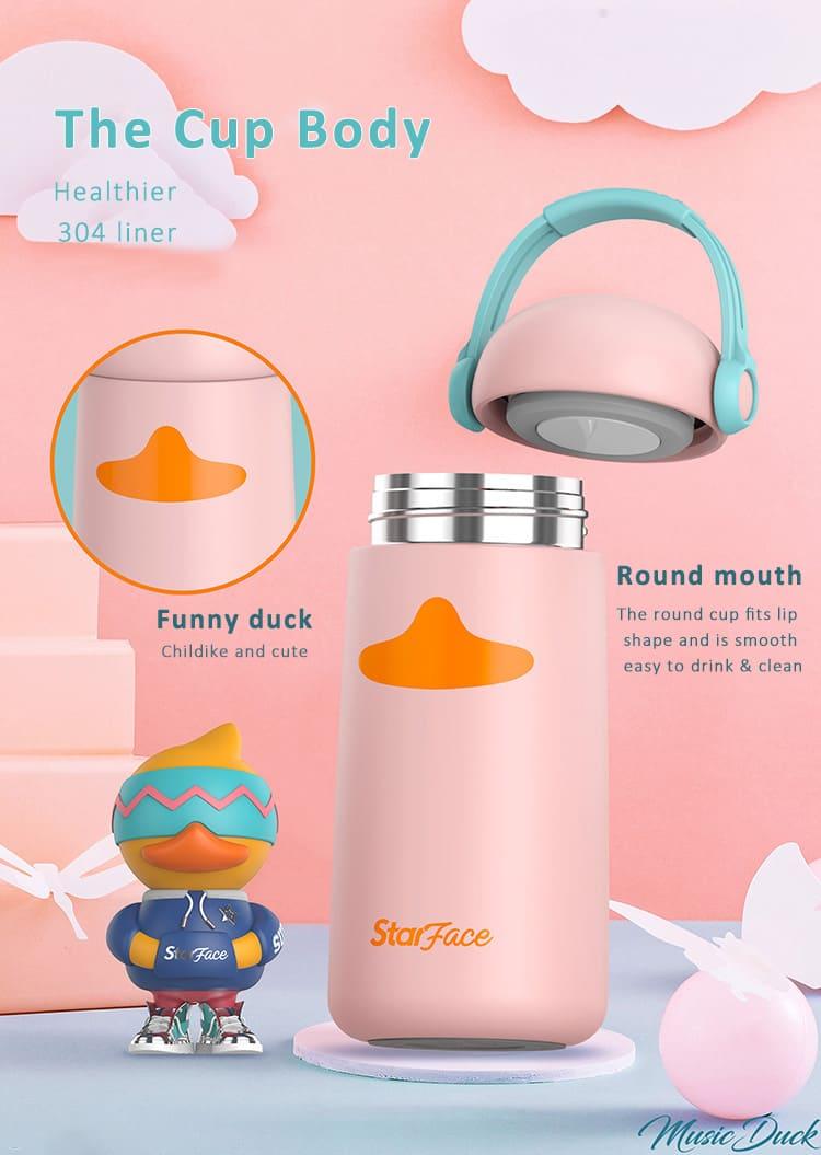 Disney Cup Donald Duck Daisy Thermos Cup Bottle Childen Cartoon Water Cups  304 Stainless Steel Water