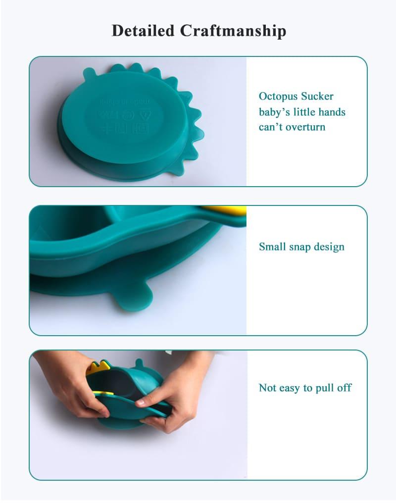 silicone divided suction plate
