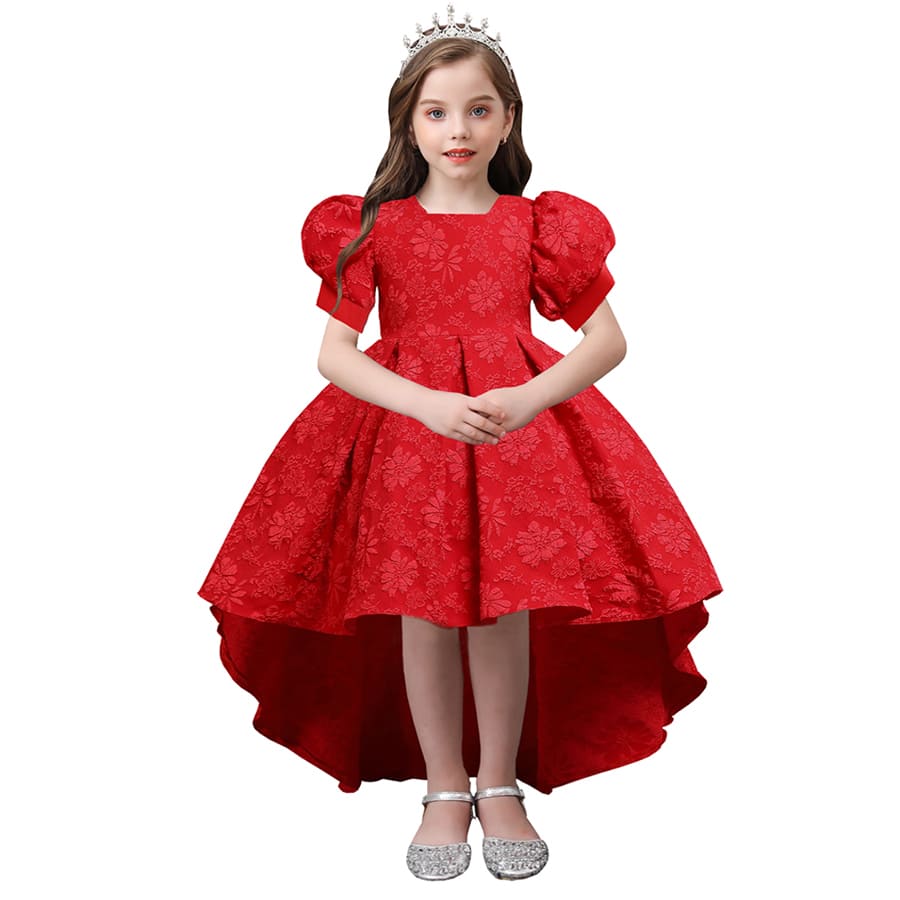 staranddaisy girls party dresses premium serires (red| 5818)