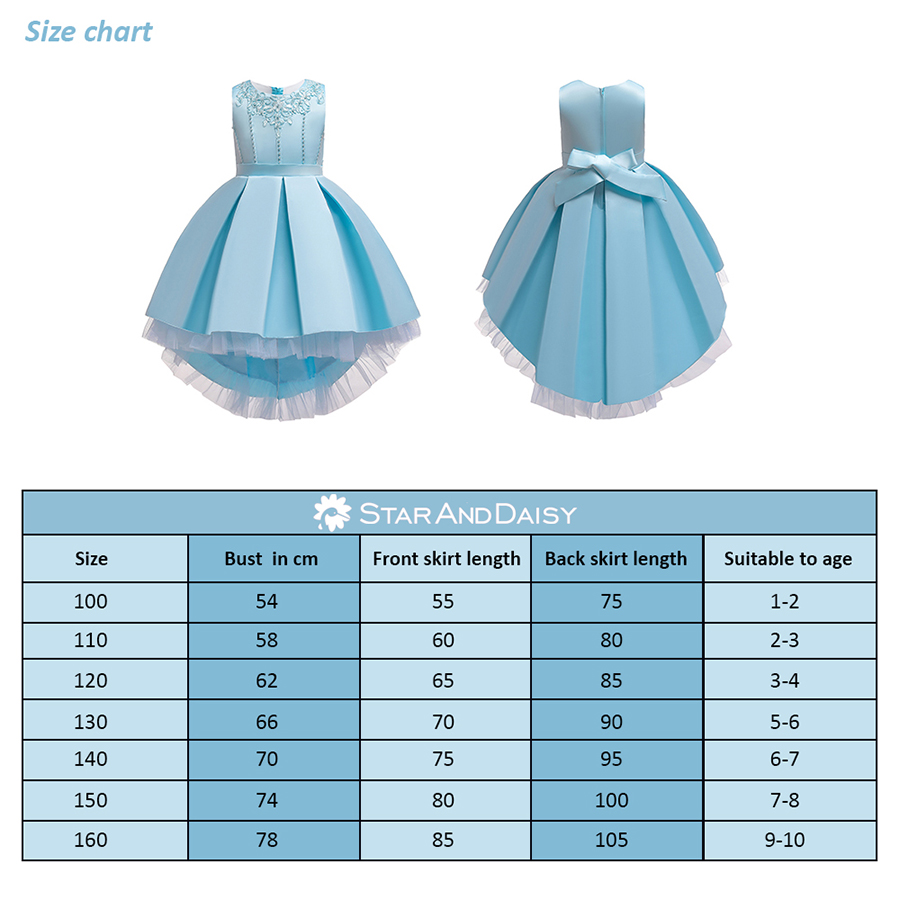 Blue Dresses for Girls Party Wear Frock - Shop Now