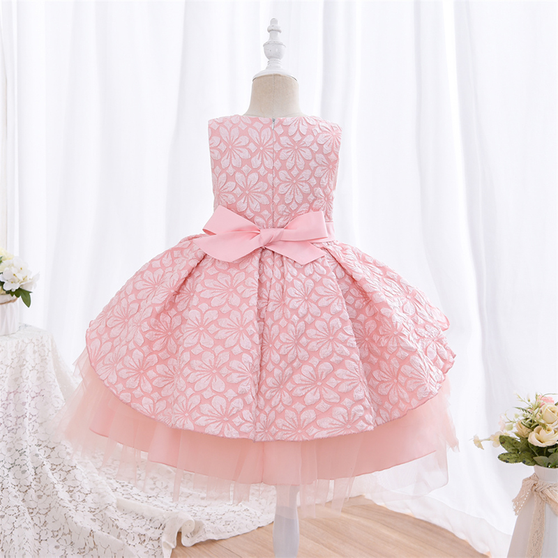 StarAndDaisy Girls Party Dresses Premium Serires (pink| DS0816) 
