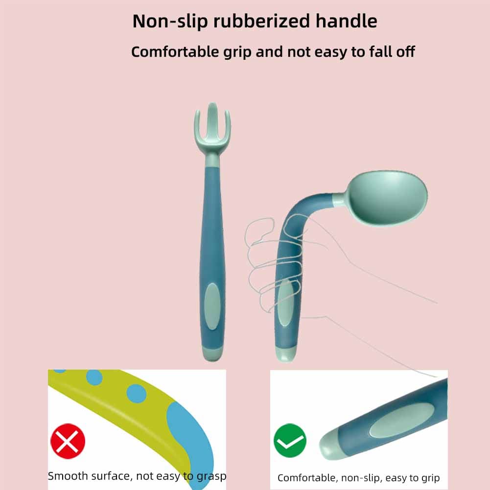 silicone eating spoon