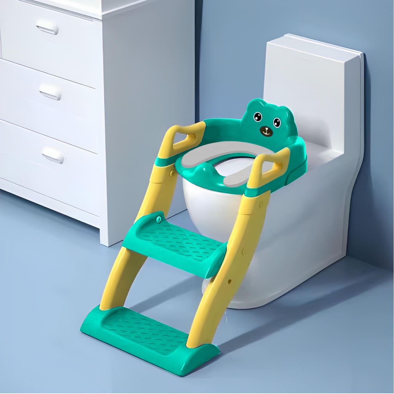Potty Training Toilet Seat with Step Stool Ladder – Baby & Me Nursery