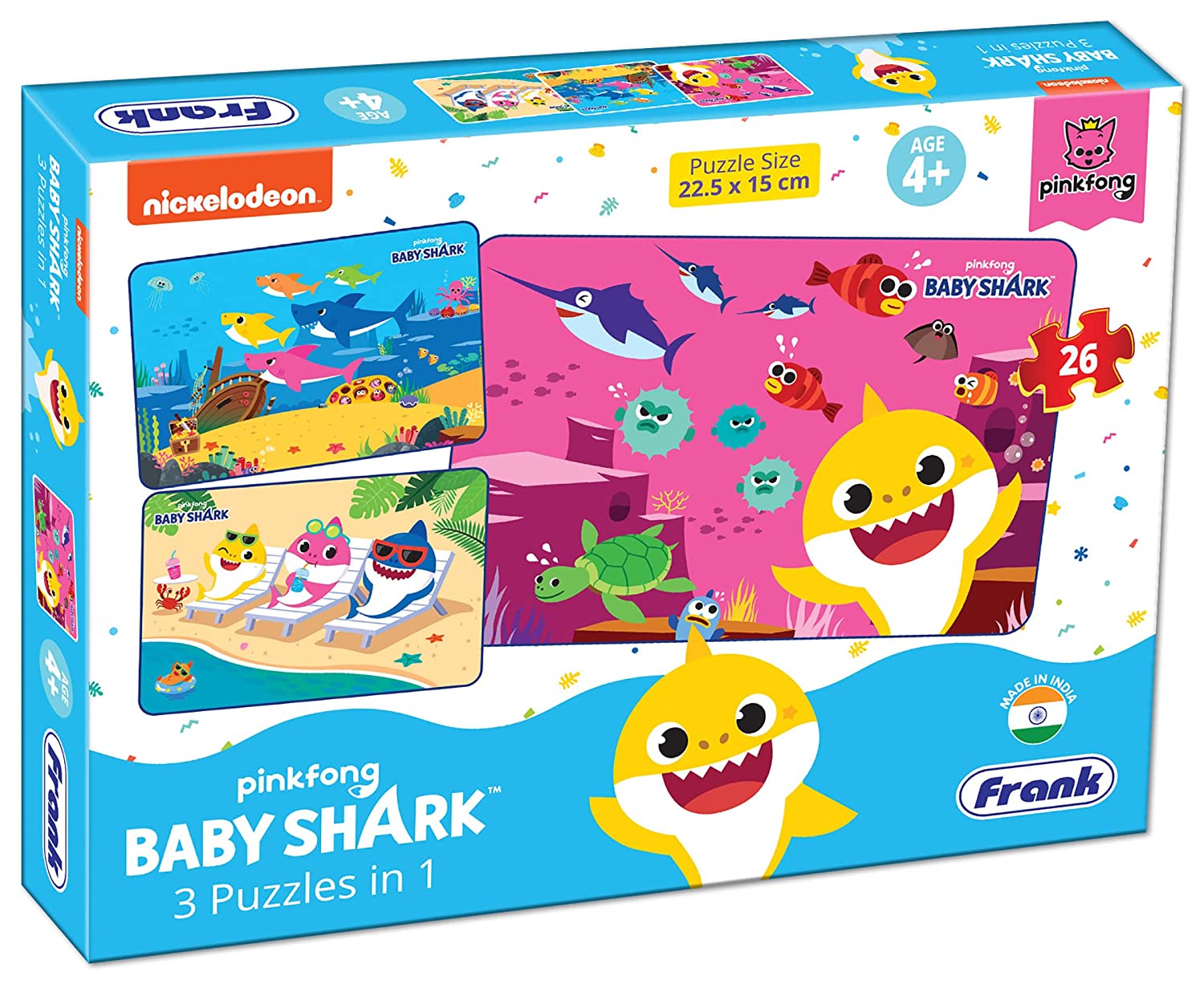 Shark Puzzle Free Games online for kids in Pre-K by Liat Bitton-Paz