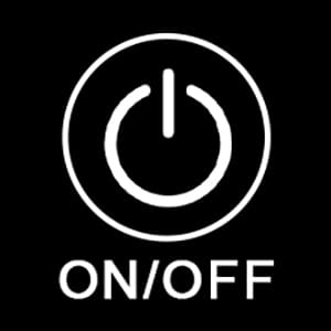 on/off button