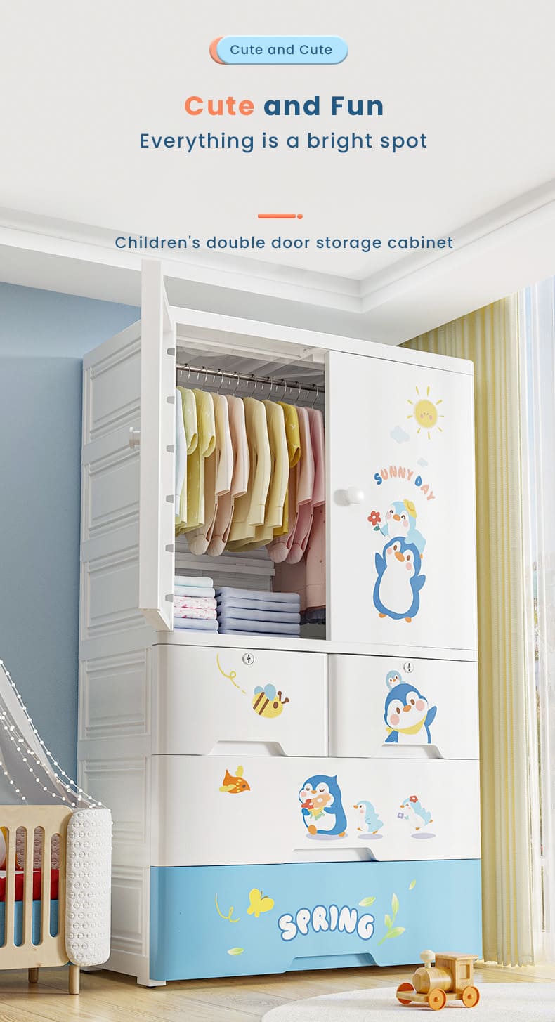 children double storage cabinets