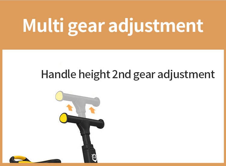 multi-gear adjustment for toddlers
