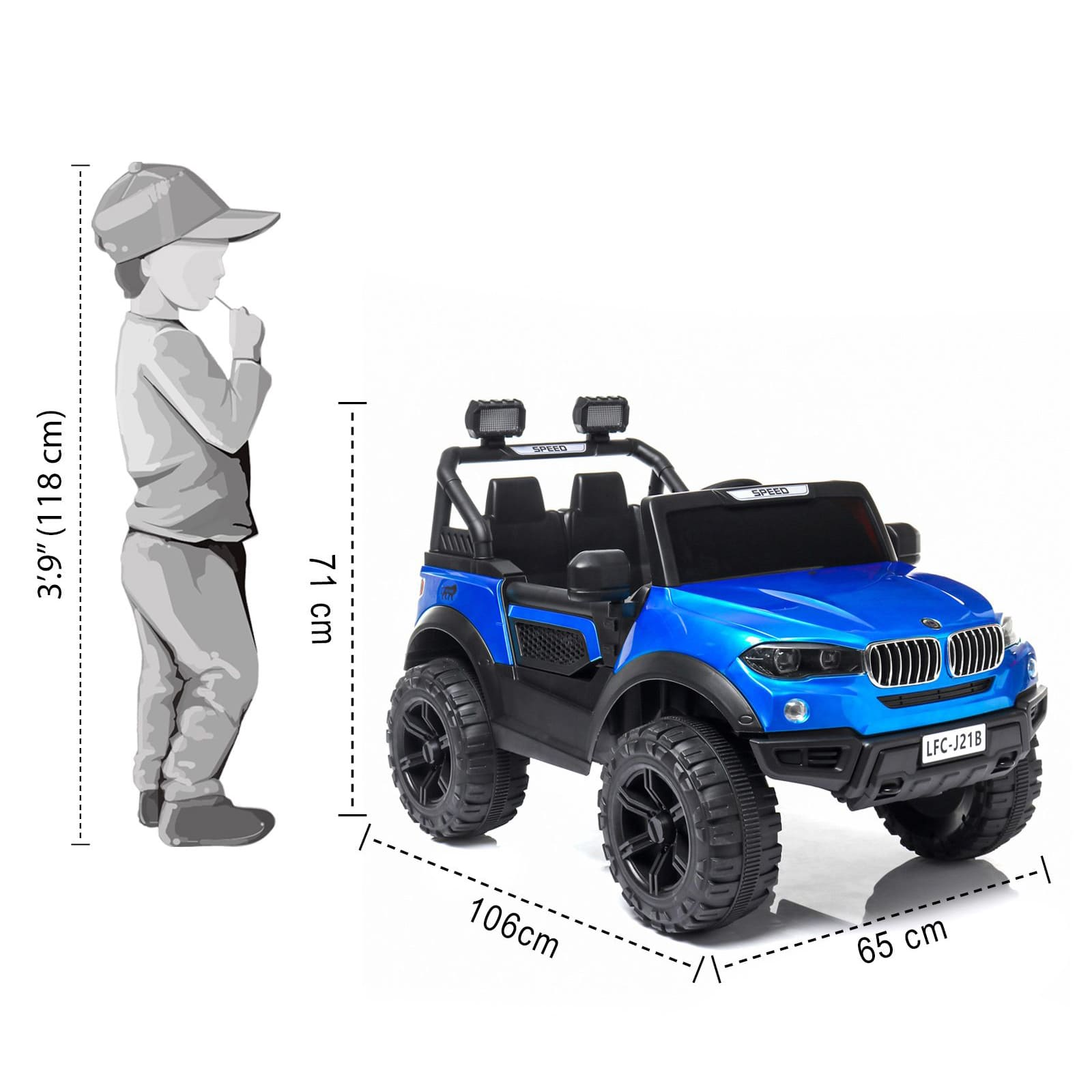 Electric Toy Jeep