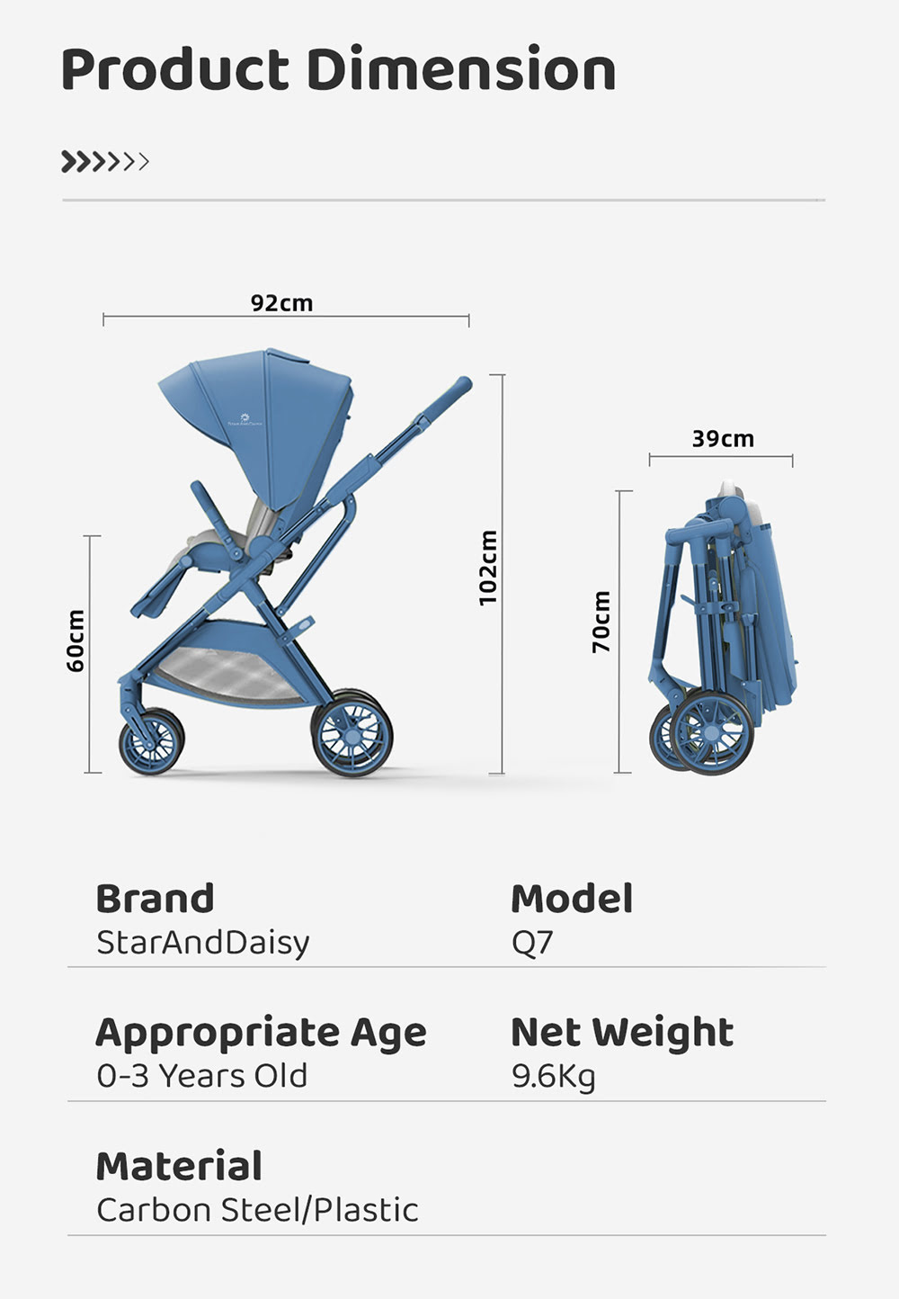 Q7 Baby Stroller