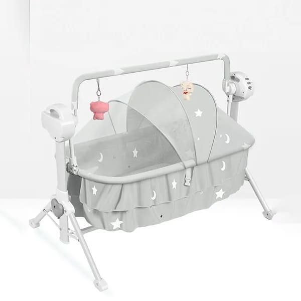 Baby Cot Bed Cradle for Babies - Bassinet Swing - StarAndDaisy