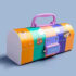 School Kids Pencil Box Stationary Set with Different compartments