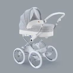 Coolbaby Luxury Royal Chariot for newborn baby (Grey)