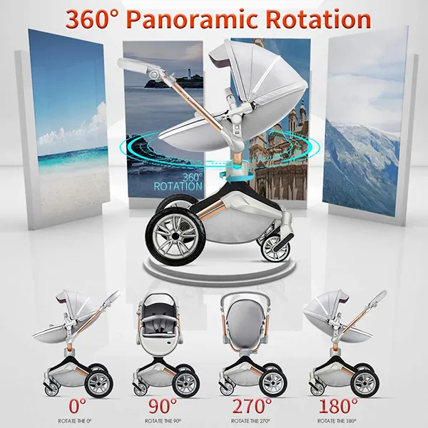 Hot Mom Baby Stroller 360 Rotation funtion included
