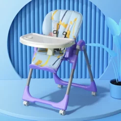 Venus High Chair – Stable & Durable – Blue