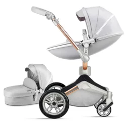 Buy Hot Mom Baby Stroller 360 Rotation Function, Travel System (Grey)