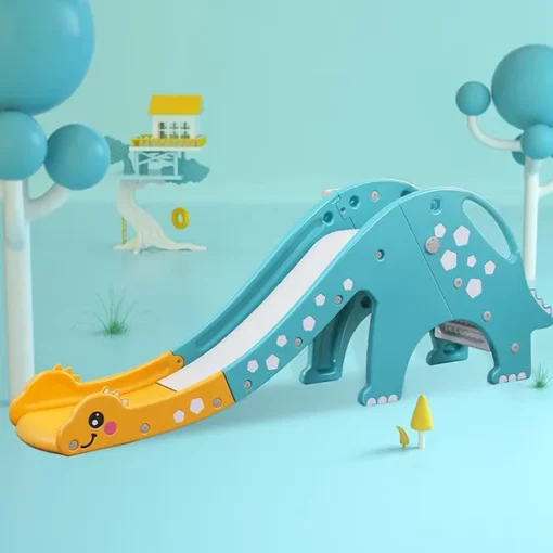 Buy Dinosaur Slide Set with Hoop – Blue Online India – StarAndDaisy