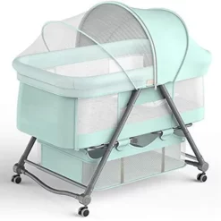Buy Baby Crib Cradle Online India (Green)