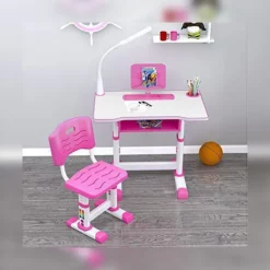 Buy Multi-Functional Kids Study Table Pink Online India