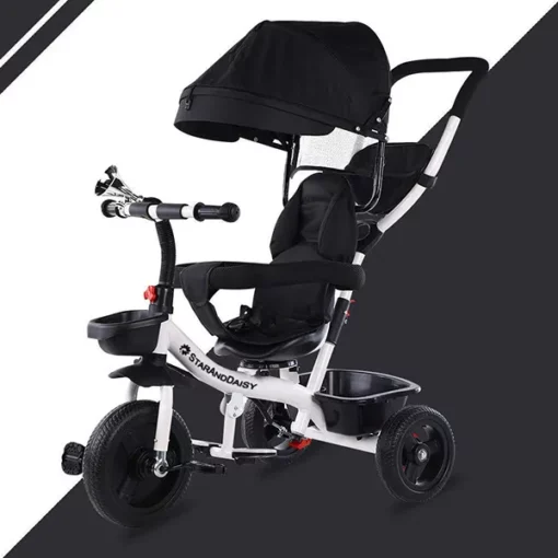 Classy Kids Pushtype Stroller cum Tricycle - Cycle - StarAndDaisy