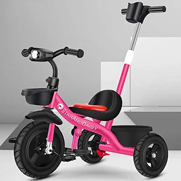 [Refurbished] StarAndDaisy Luxury Kids Cycle Toddlers Bicycle / Tricycle (Pink)