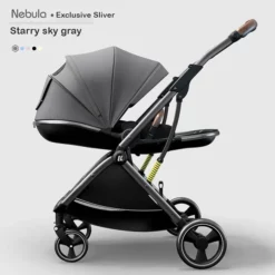 Buy Coballe Smart Folding Travel Luxury Stroller Grey Online