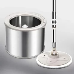 Buy UPC Pure Stainless Steel Revolutionized Spin Mop Equipped Online
