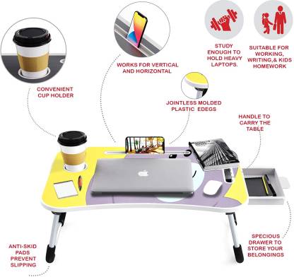 features of laptop desk bed tray