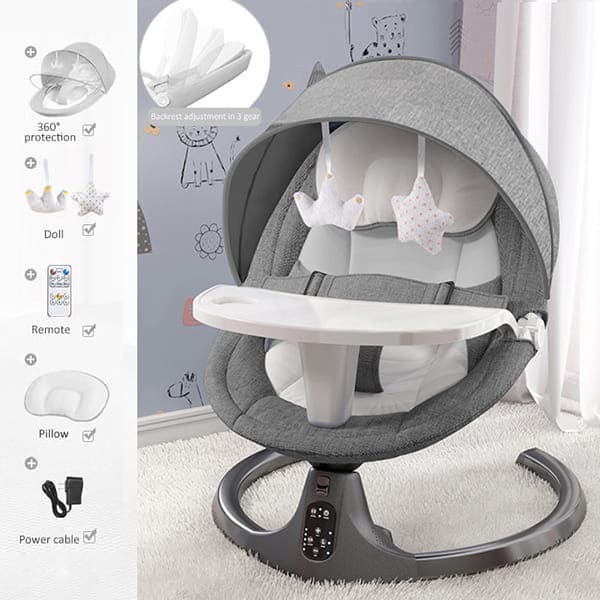 grey Cuddle Swings for Infants