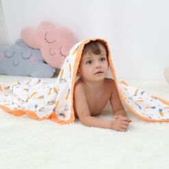 multicolor blankets with kids