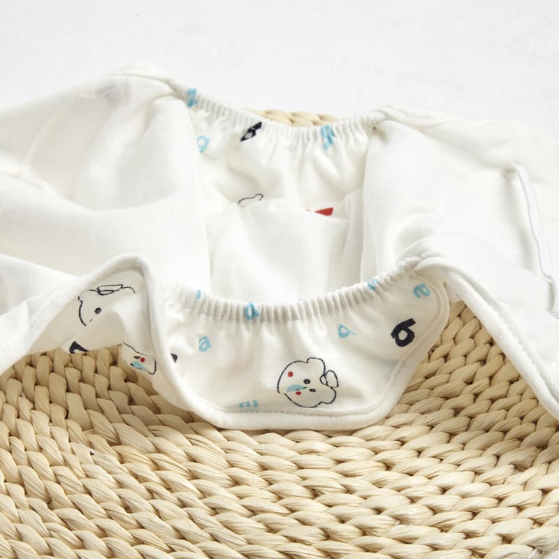 View of 100% organic cotton reusable diapers