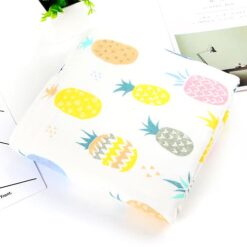 Pack of 1 | Size 110cm by 110cm | Pineapple Pattern