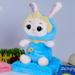 Buy Premium Rabbit Doll Soft Toy Multipurpose AC Blanket for Kids Online