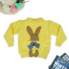 Woolen Bunny Sweater in Yellow