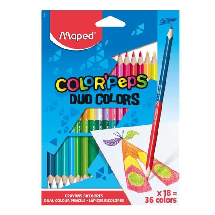 Double Color pencils