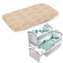 StarAndDaisy Supersoft Mattress For 12-in-1 Wooden Cot For Babies With Washable Zipper Cover