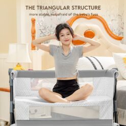 Triangular Structure Morning bed Baby Cradle Swing Shake Gently