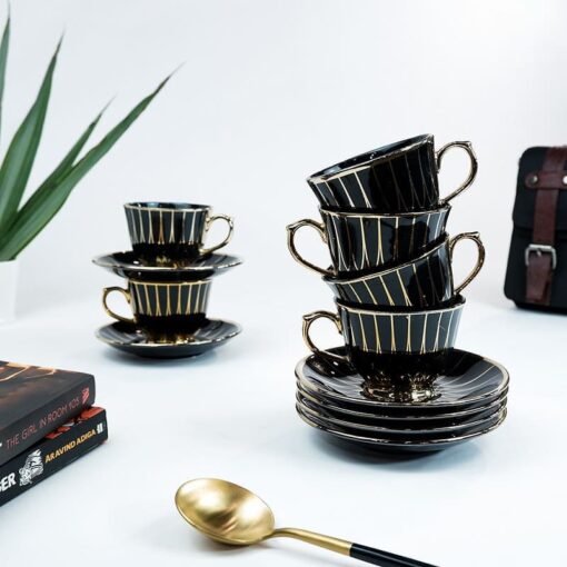 Ceramic Cup And Saucer Set