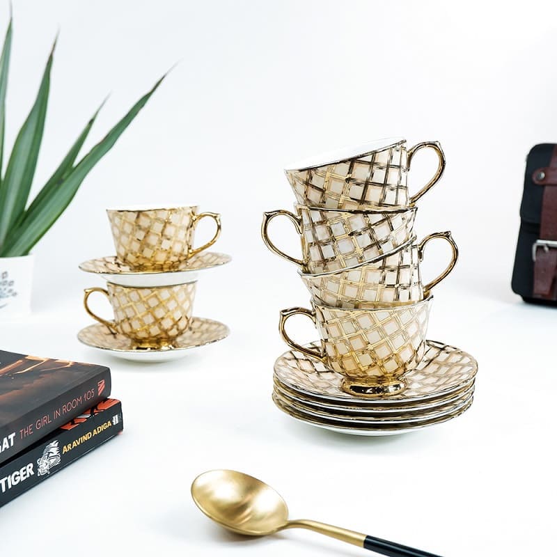 Luxury Cup And Saucer Set