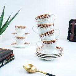Stylish Cup And Saucer Set