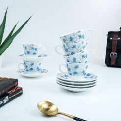 Ceramic Cup And Saucer Set