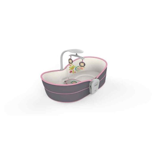 Mastela rocker & bassinet 5 in 1 pink color online - StarAndDaisy