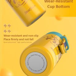 Yellow Stainless Steel Water Flask