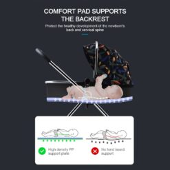 Comfort pad support backrest of baby