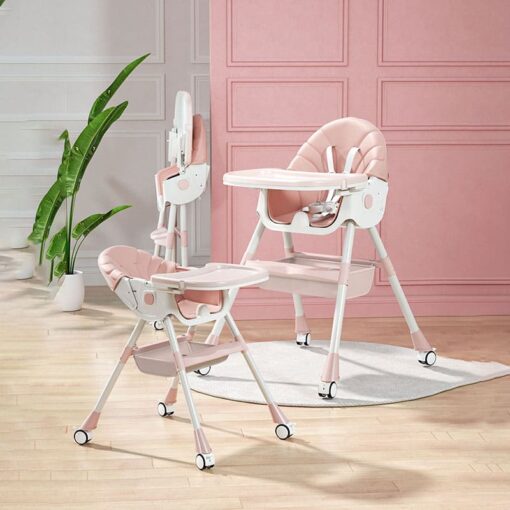 Buy Baby High Chair and Feeding Pink Online India | StarAndDaisy