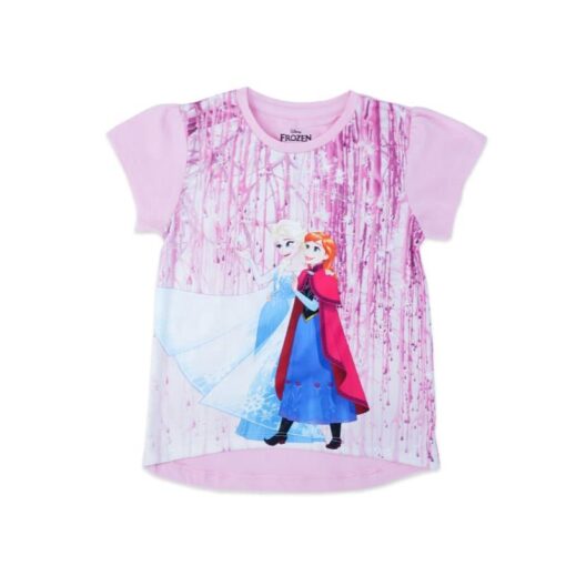Buy Disney Frozen Printed T-shirt 100% COTTON for Kids Online India