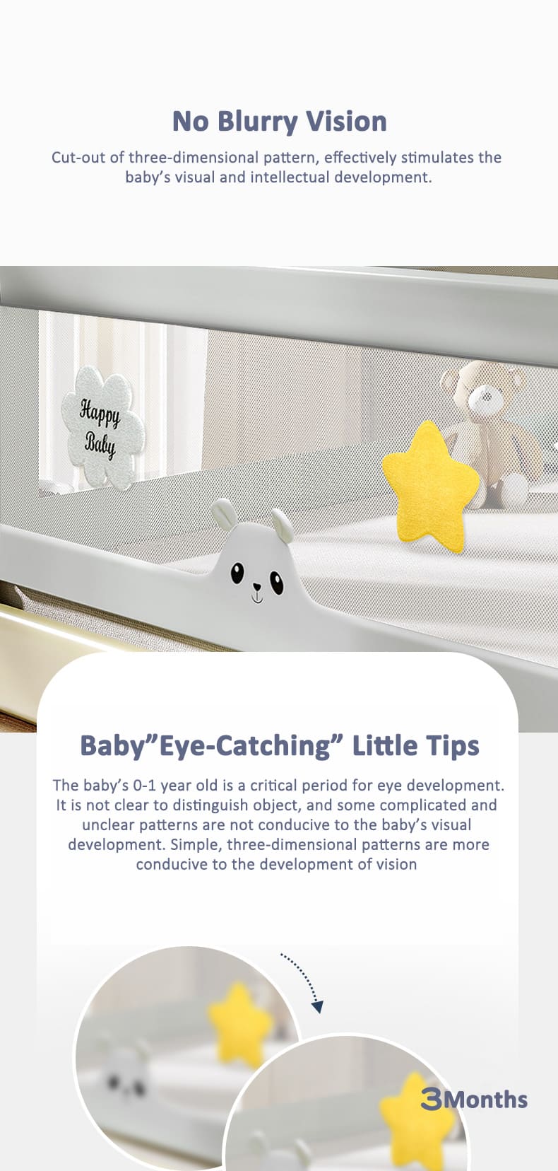 Baby Safety Bed Rails