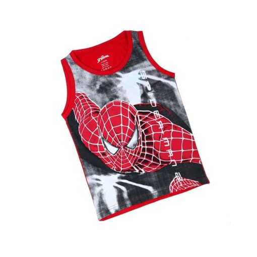 Spider-Man Sleeveless Printed T-shirt