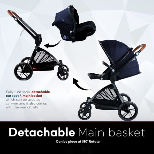 Baby Car Seat with Stroller - Safe and Convenient Travel Solution for Infants