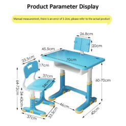 Study Table for Children Parameters